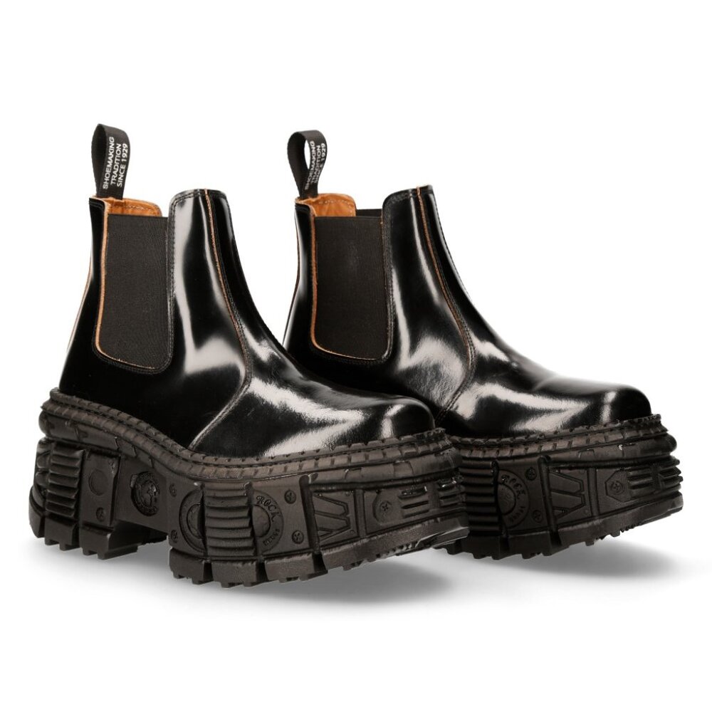 New Rock Wall Collection Ankle Chelsea-style Boots